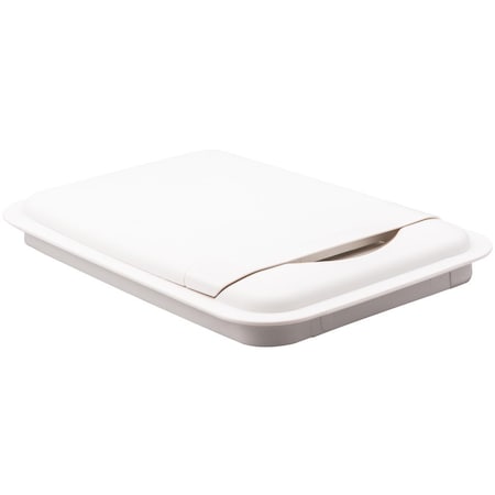 Hardware Resources White 35 Quart Plastic Waste Container Lid CAN-35LIDW